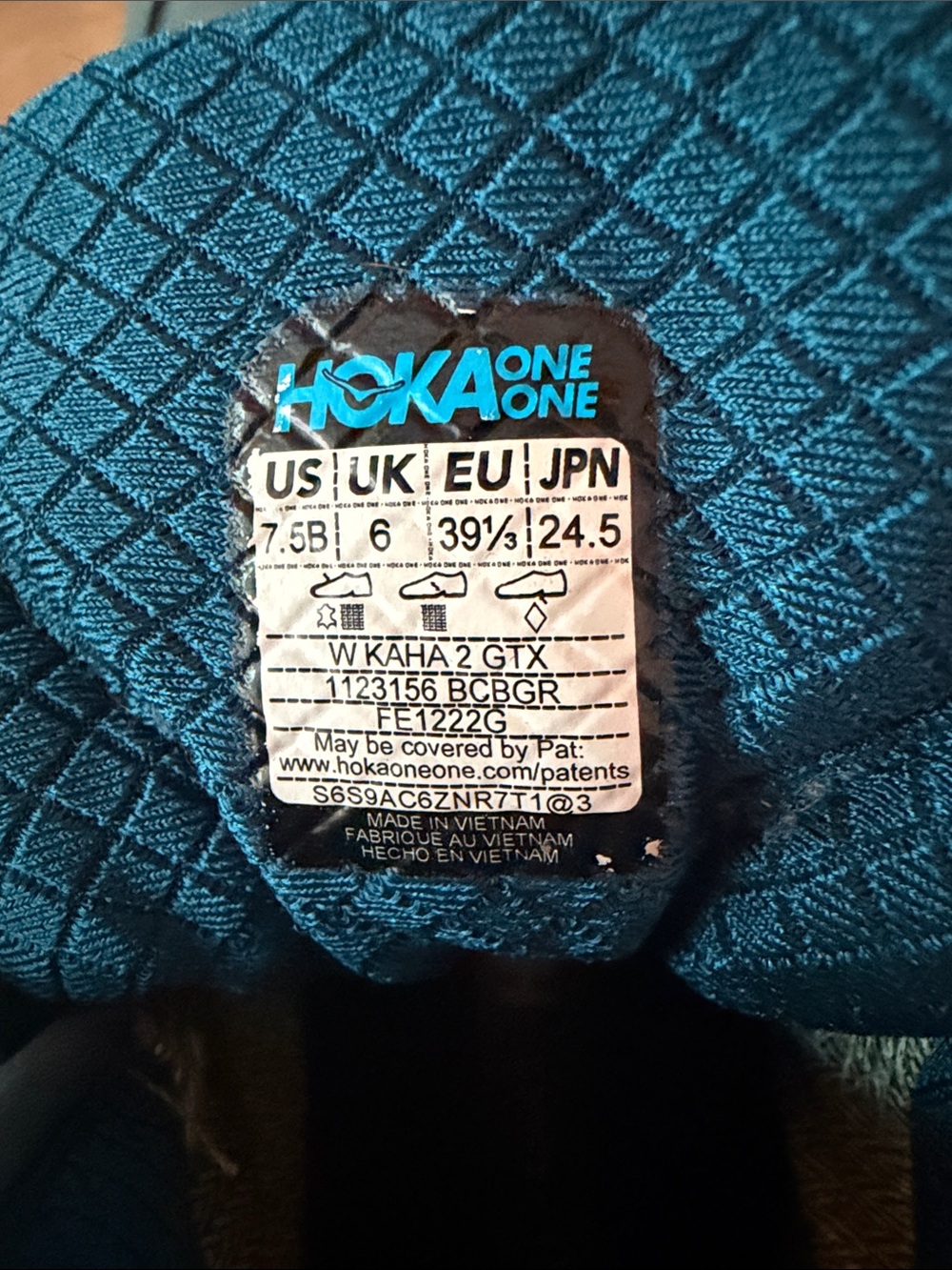 Hoka KAHA 2 high top tennis shoes 3691 - Picture 6 of 7